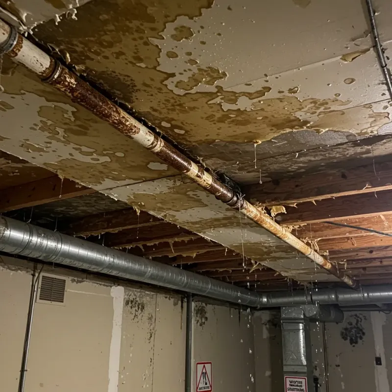 Ceiling Water Damage Repair in Santa Fe, TX